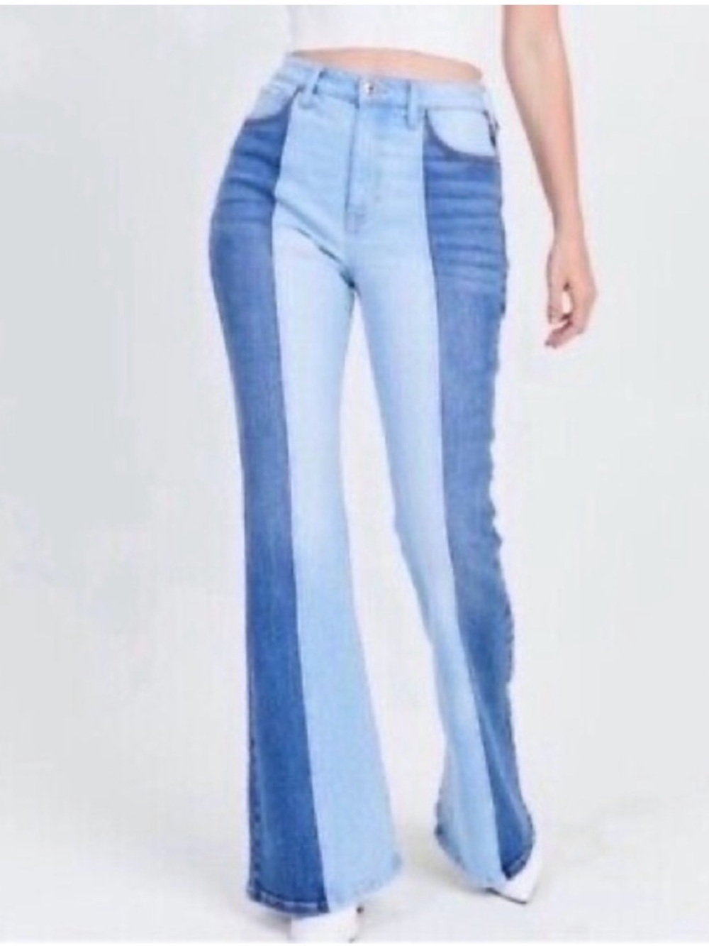 Altard State two toned jeans